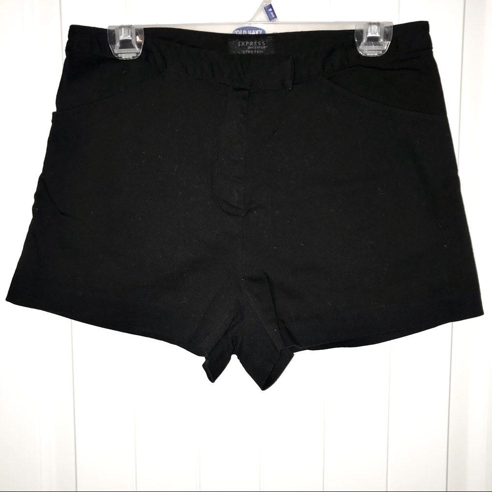 Express Black Shorts